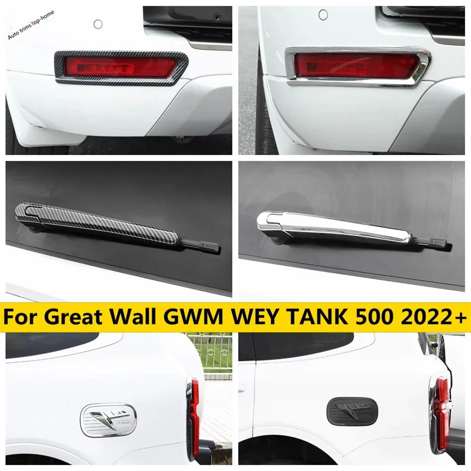 

Rear Foglight Lamp / Oil Fuel Tank Gas Cap / Window Wiper Arm Blade Cover Trim For Great Wall GWM WEY TANK 500 2022 2023 2024