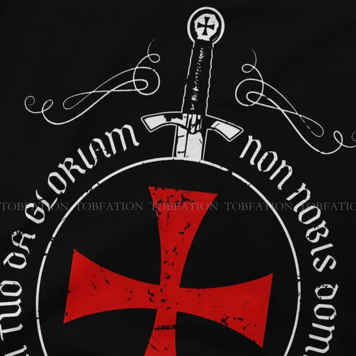 فرسان الهيكل تي شيرت للبالغين ، الحملات الصليبية ، الصليبية ، الهيب هوب ، الاشياء ، الصيف #3