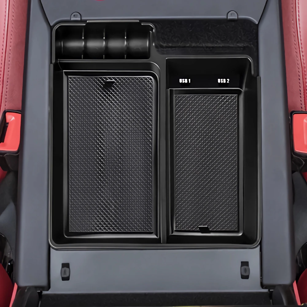 

Armrest Box Storage Tray For Porsche Cayenne 2018 - 2024 Car Interior Accessories Indoor Parts Supplies