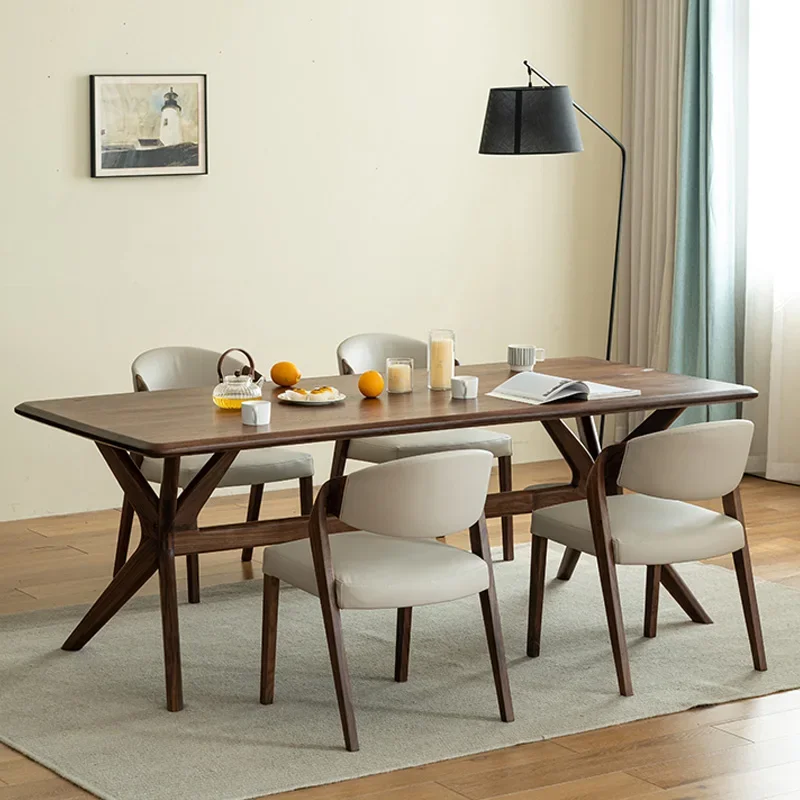 Japanese Wood Dining Table Mobile Hallway Rectangle Small Apartment Dining Table Floor Free Shipping Mesas De Jantar Furnitures