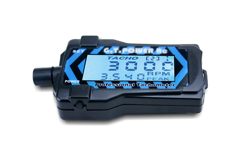 G.T.POWER tachometer / speedometer / measurable  2-9 blades propeller rpm speed paddle speed non-contact