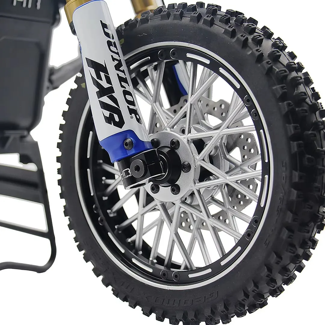 ホットレーシング機械加工アルミニウムフォークラグ 1/4スケールLosi Promoto-MXバイク用