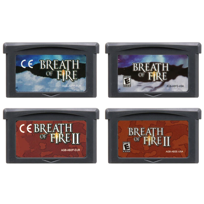

Игровой картридж GBA Breath of Fire Series 32-битная консольная карта для видеоигр