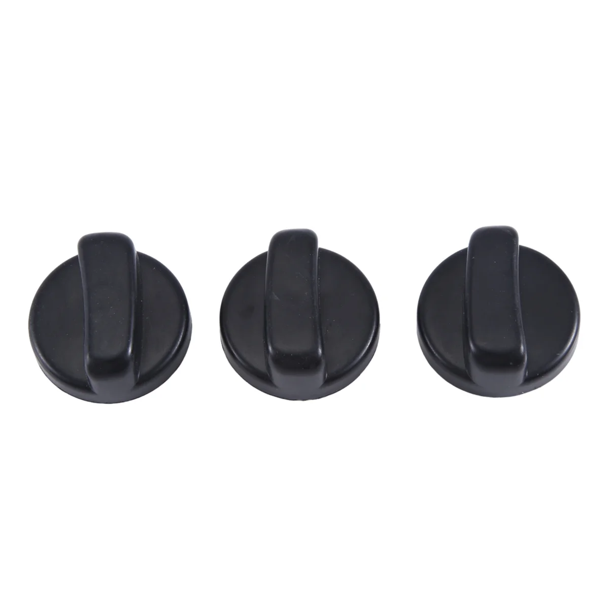 7 pcs. 8mm hole black gas stove cooker rotary switch knobs for the kitchen