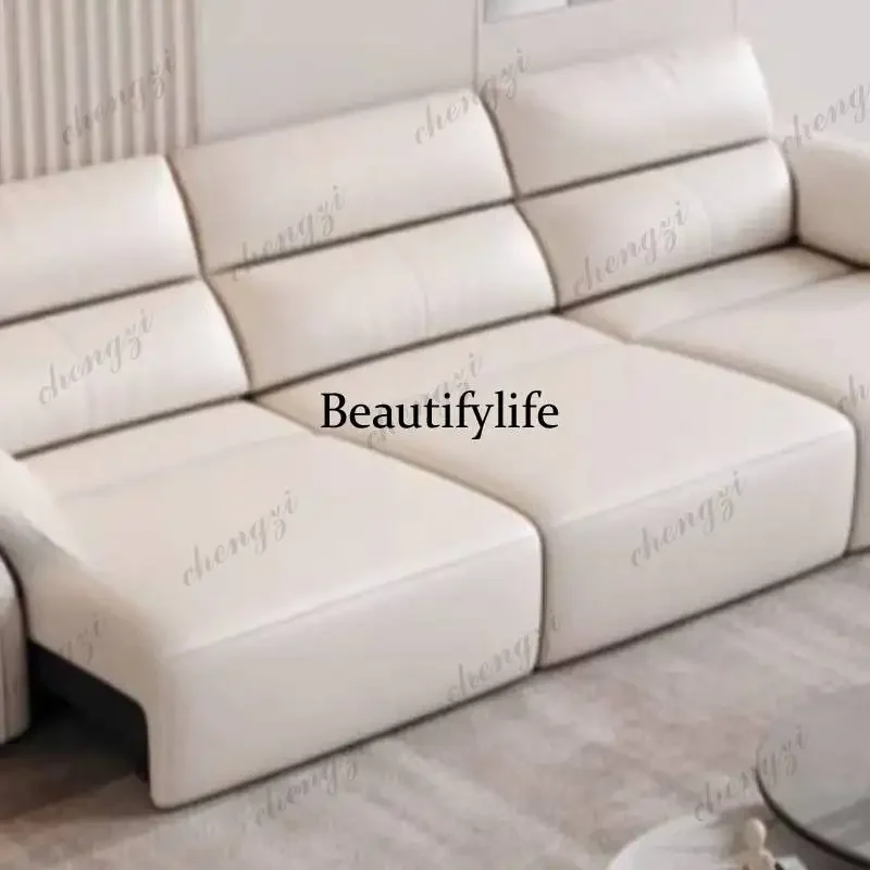 01A Electric Sofas Foldable European Relax Lounges Living Room Sofas Massage White High Canape Lit Furniture For Home view 5