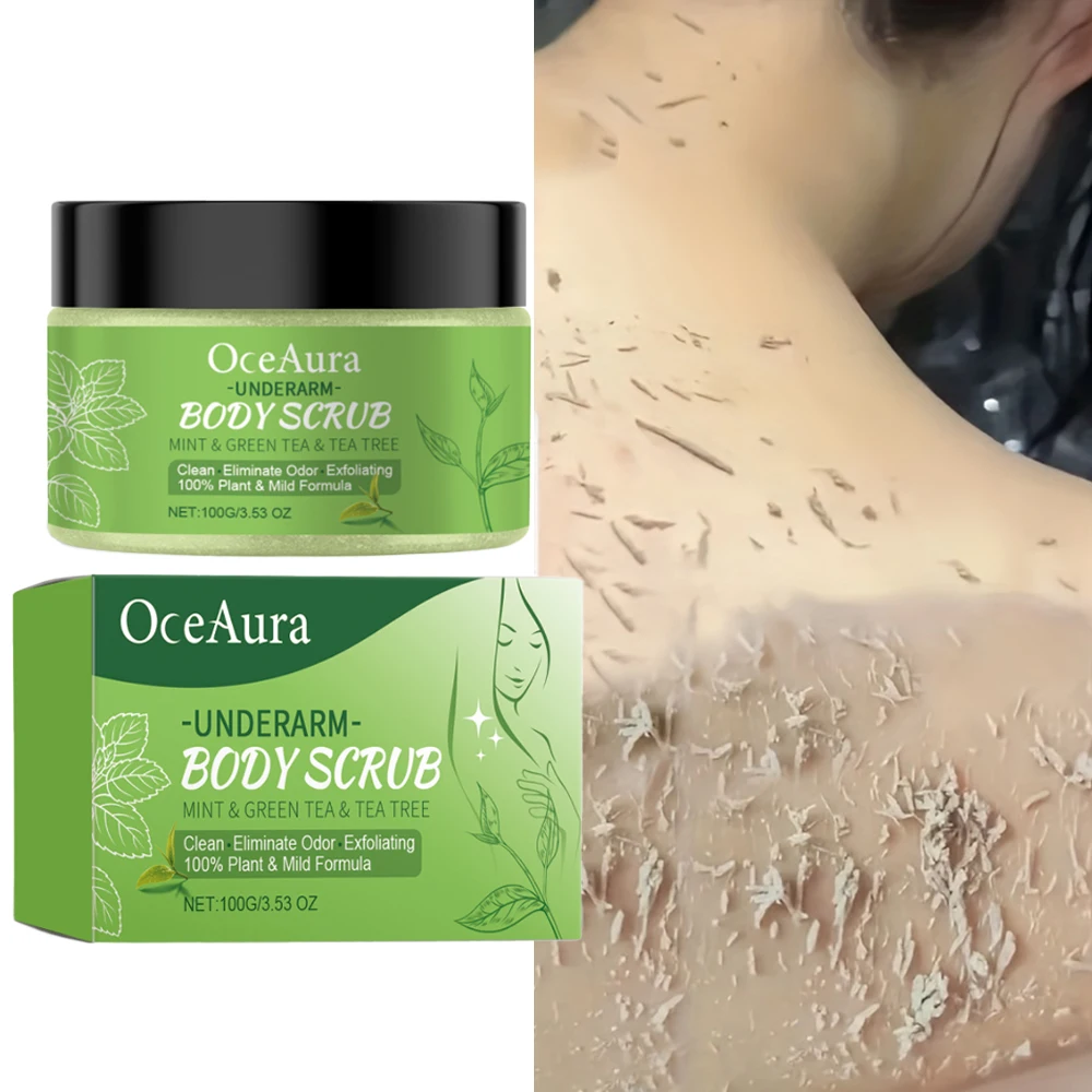 

Green Tea Underarm Detox Scrub Gently Removes Dead Skin Cleans Pores Deep Hydration Helps Reduce Odor Keeps Fresh All Day