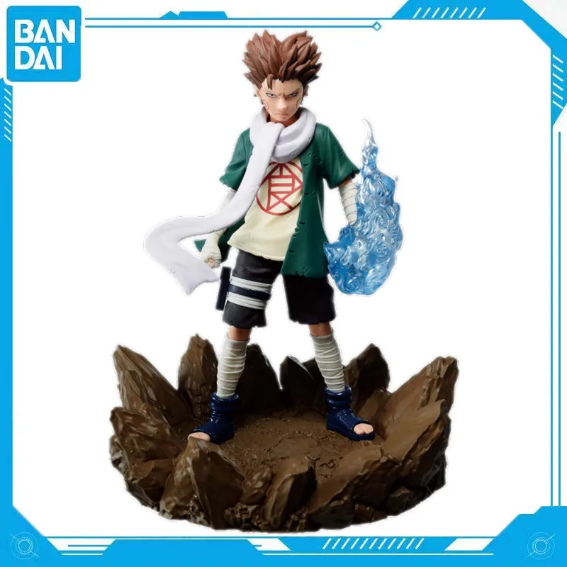 Bandai Genuine Anime Naruto Akimichi Choji Butterfly Mode PVC 12cm Character Scene Ornament Figure Model Toy Gift Collection