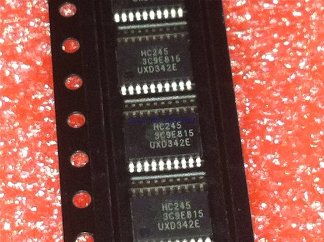 10pcs/lot 74HC245 74HC245PW TSSOP-20 Octal bus transceiver; 3-state In Stock