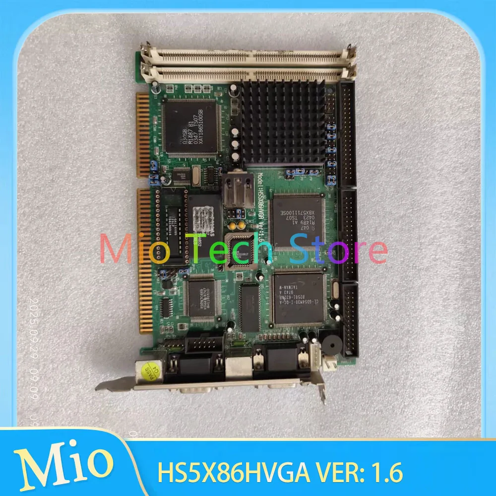 Industrial Equipment Industrial Control Computer Motherboard HS5X86HVGA VER: 1.6