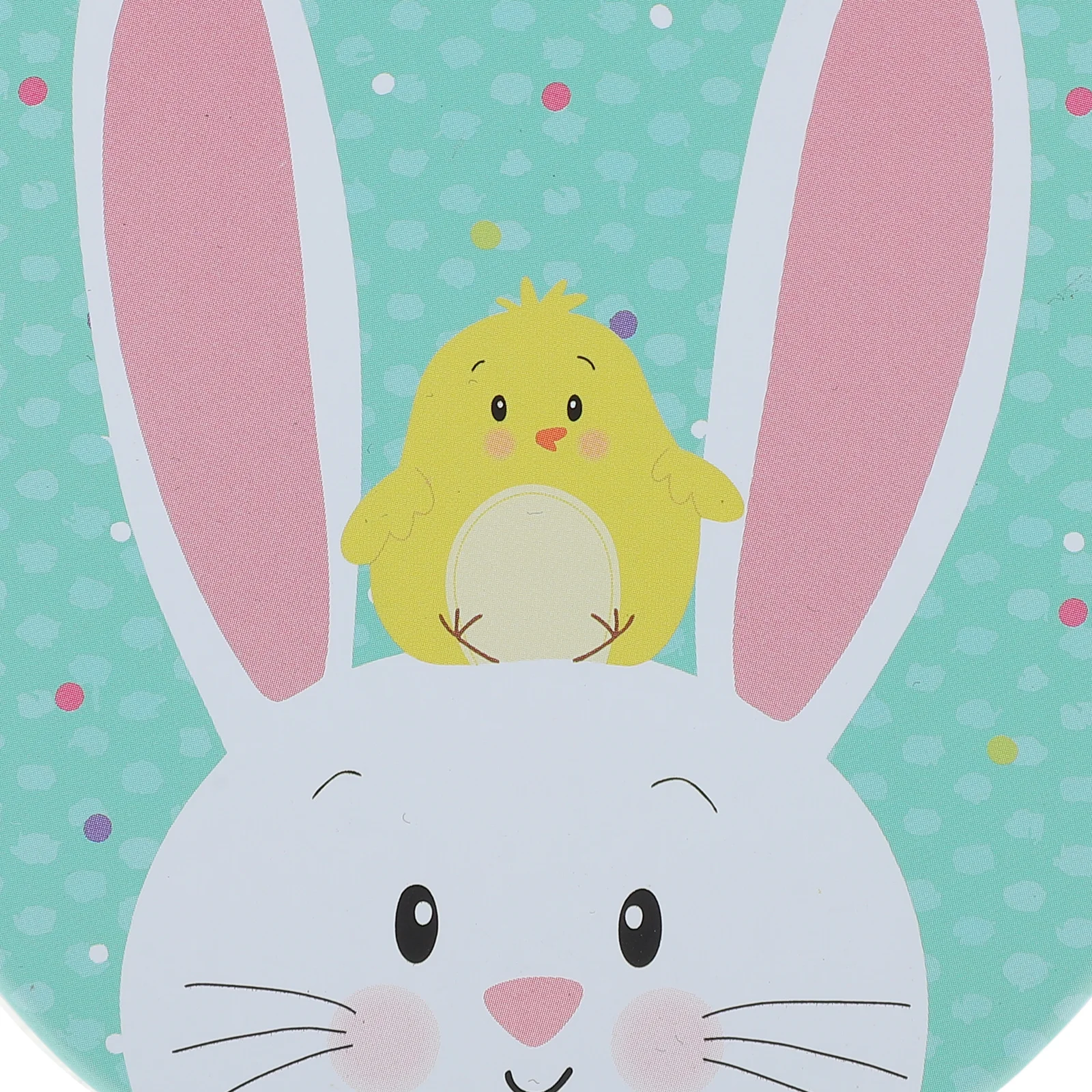 

2pcs Easter Boxes Egg Shaped Tin Biscuit Container Candy Holder Party Favor Box For Chocolate Mints Storage Decor