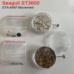 NEW Seagull ST3600 Mechanical Movement High Accuracy 17 Jewels Replace ETA 6497 Movement 9H Small Second Mod Mechanism Parts