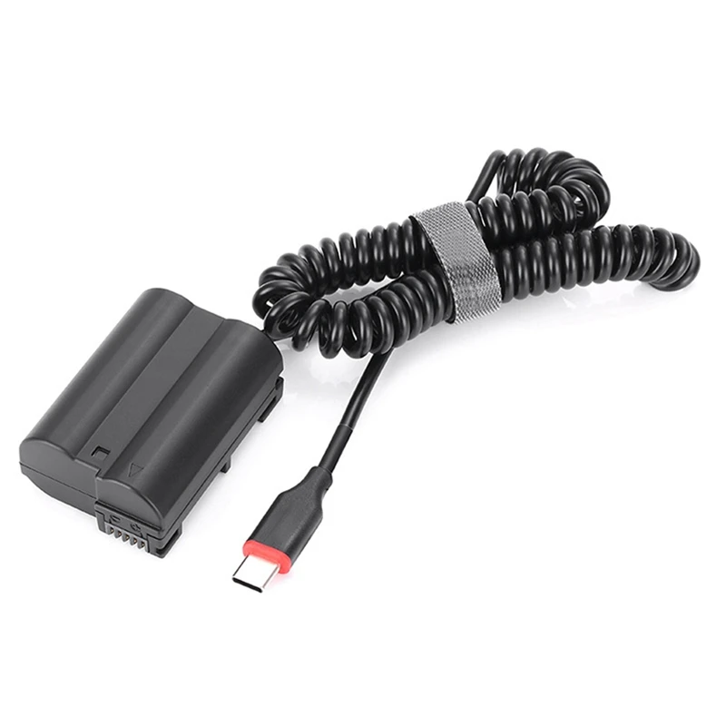 Ofertas superiores EN-EL15 manequim bateria dc adaptador de alimentação ac para nikon d7000 d7100 d7200 d750 d800e d810a z5 z6 z7 ii carregador de câmera