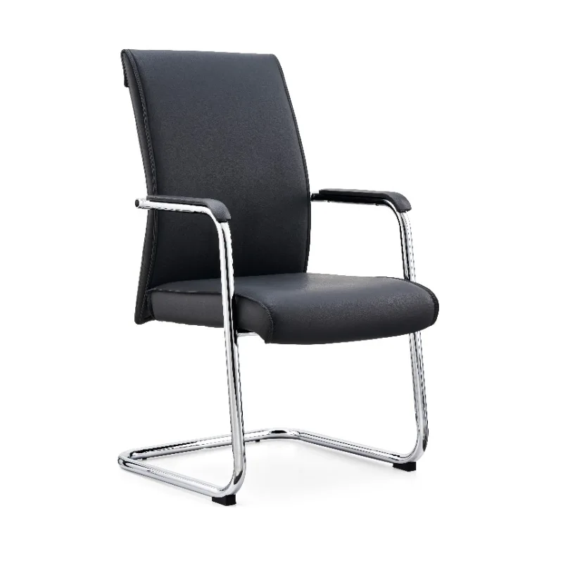 

Office Chair Computer Chair Comfortable Sedentary Leather Conference Ergonomic Bow Front Class