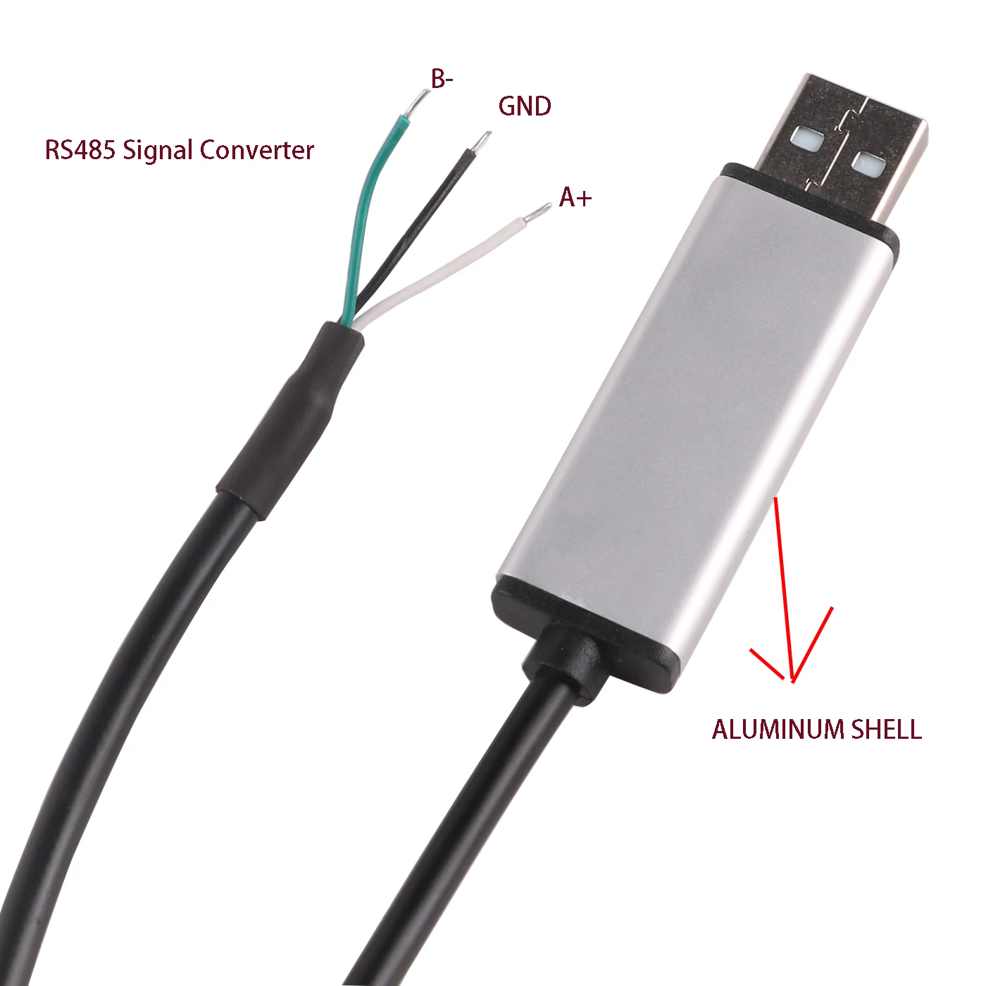 FTDI-Serial Converter Módulo Adaptador Cabo, USB para RS485, FT232RL, 3 pinos