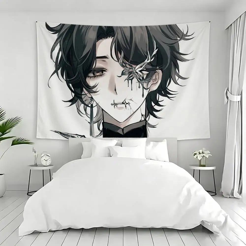 Game I-Identity V M-Matthias Chernin Tapestry Flags Wall Hanging Background Art Banner for Bedroom Home Outdoor Decor