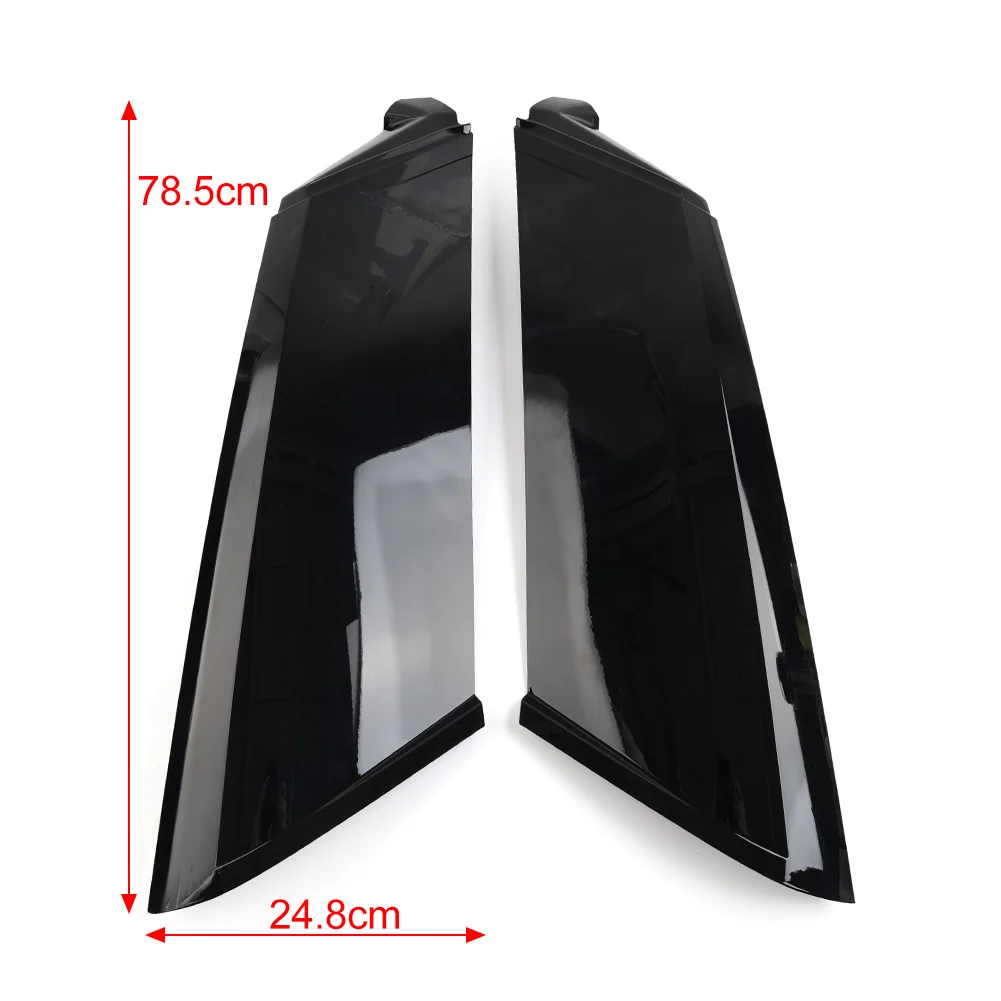 2Pcs Car Rear Outside D Pillar Finish Molding Trim For Land Rover Range Rover 2013 2014 2015 2016 2017 2018 2019 2020 2021