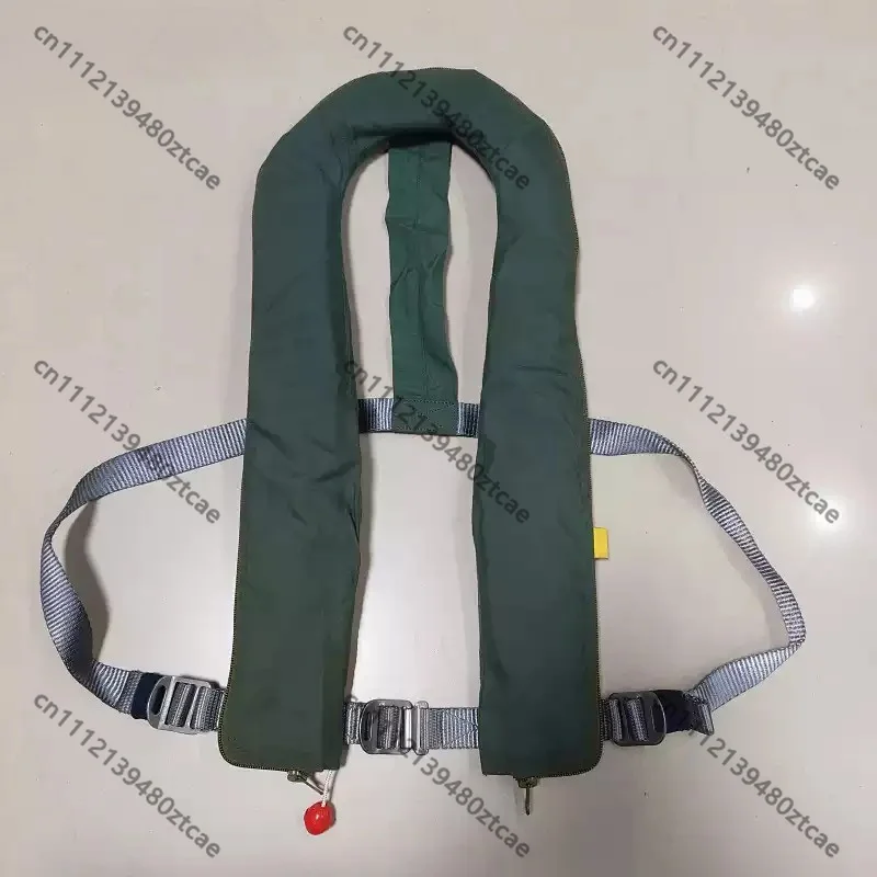 Collar‑Type Inflatable Life Vest Dual Airbag Automatic Inflation Jacket For Fishing Water Safety