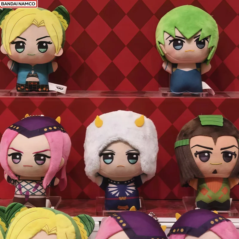Banpresto Jojo s Bizarre Adventure Plush Pendant Anime Character Stuffed Doll Hanging Ornament For Bag Decoration Collectible