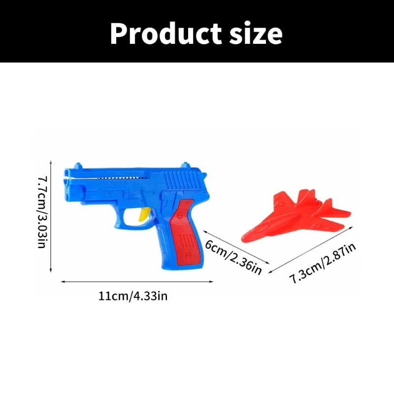 Estilingues planadores armas brinquedo para crianças mão jogando aeronaves voadoras brinquedo ar livre