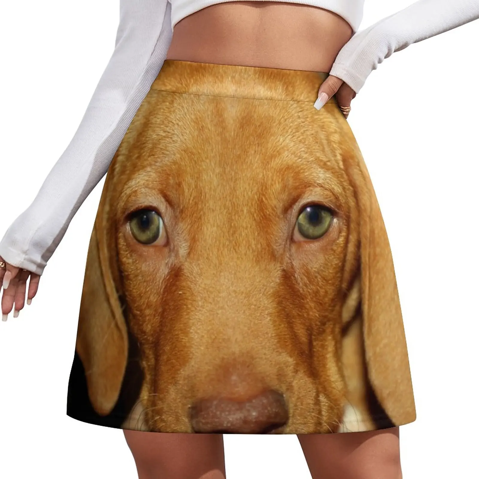 

Adorable Vizsla Puppy Mini Skirt fashion korean clothing Kawaii Summer women's clothing