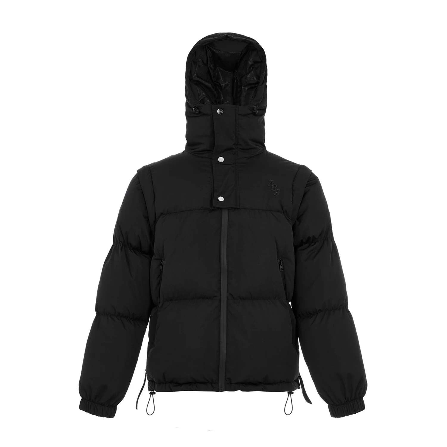 Moda hip hop com capuz puffer jaqueta masculina solto impressão parkas ruas versátil grosso algodão casaco de inverno r69