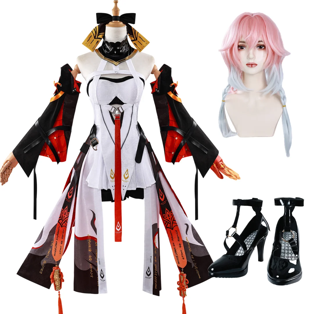 

Anime Changli Wuthering Waves Cosplay Costume Wig
