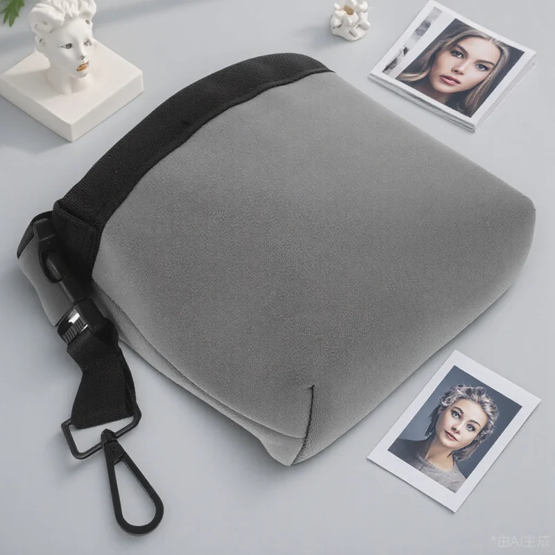 

Golf Ball Cleaning Bag with Detachable Pouch Multifunctional Portable Club Face Cleaner for Outdoor Sports Equipment Maintenance