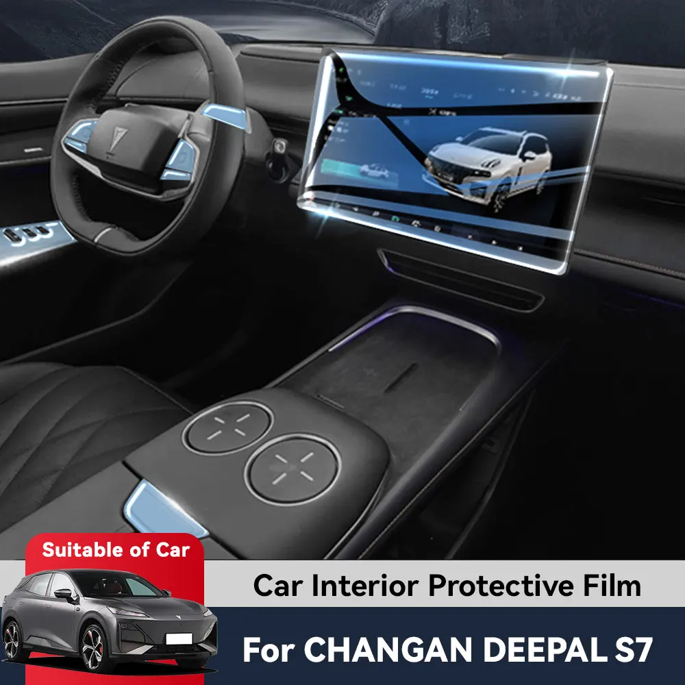 

Auto Central Control Screen TPU Navigation Anti Scratch interior Protection Film GPS Navigation For CHANGAN DEEPAL S7 2024
