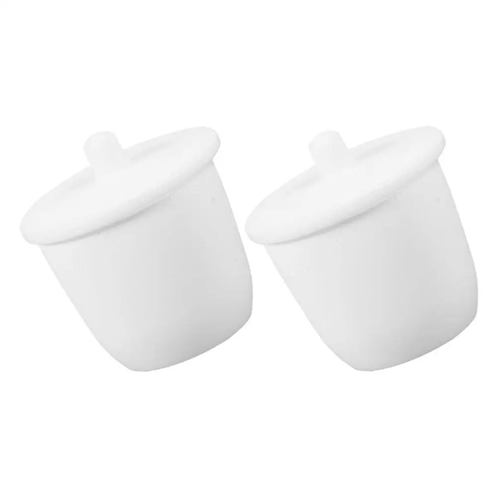 

2PCS PTFE Crucibles 30ml Laboratory Tools High Temperature Crucible Set Melting Metal Chemical Experiments Teaching