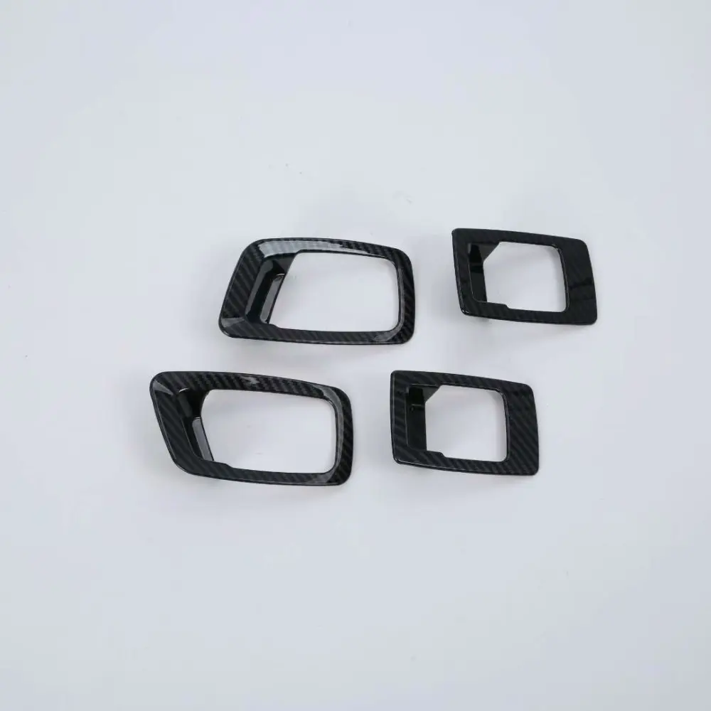 For BMW X3 G01 2022 2023 Carbon fiber Rear Seat Adjust Switch Button Frame Moulding Cover Trim Interior Accessories