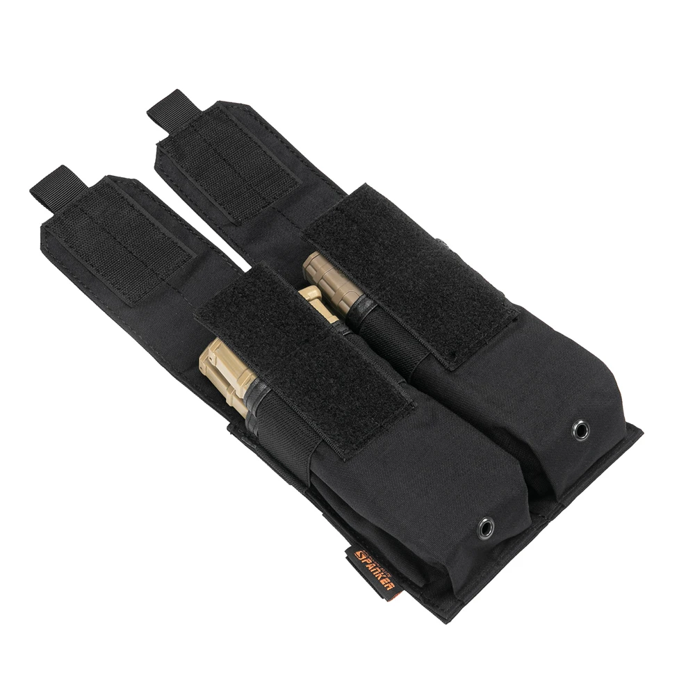 Tactical Molle M4 Magazine Pouch Double Airsoft AK AR M4 M16 Rifle Paintball Magazine Pouches Mulit-Tool Holder