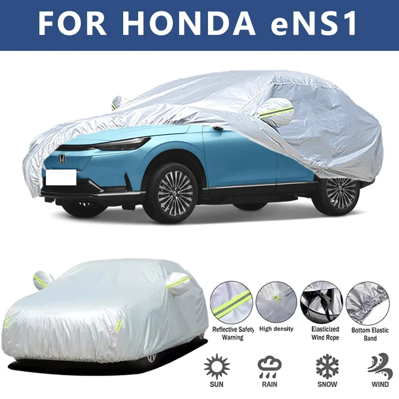 

For HONDA ENS1 Car Cover Outdoor Protection Covers Snow Sunshade Waterproof Dustproof Exterior UV Car Accessories