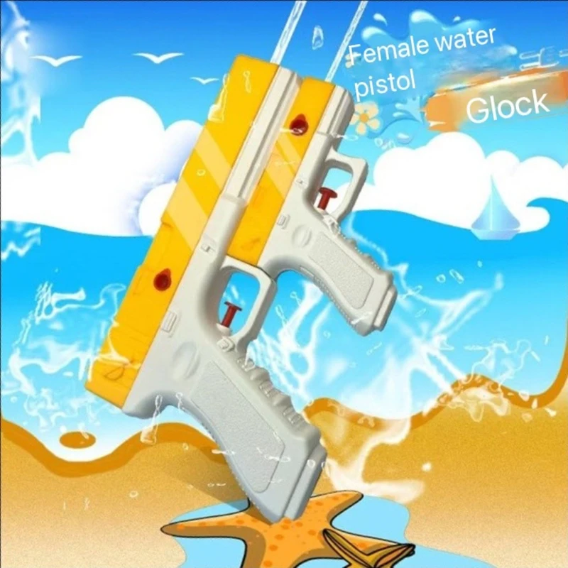 Novo verão pistola de água aspersão de água pequena pistola de água, brinquedos de tiro das crianças, brinquedos de spray ao ar livre, brinquedos de praia das crianças deriva