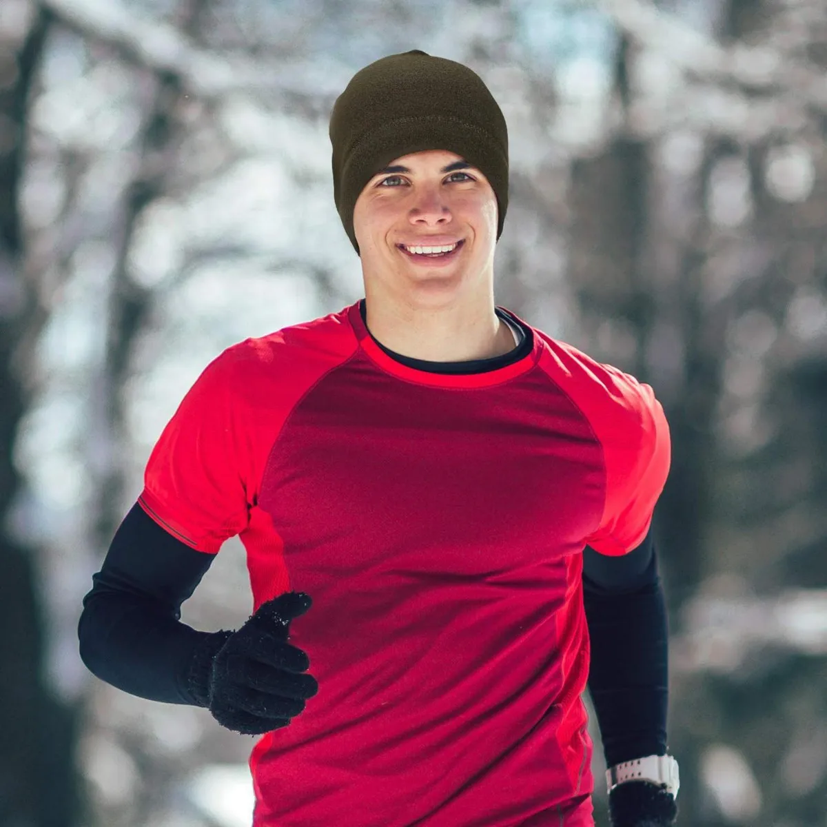 1 قطعة قبعة الجمجمة الشتوية الدافئة لينة القطبية الصوف قبعة سميكة يندبروف قبعة في الهواء الطلق قبعة قبعة تزلج للجنسين مناسبة للجنسين