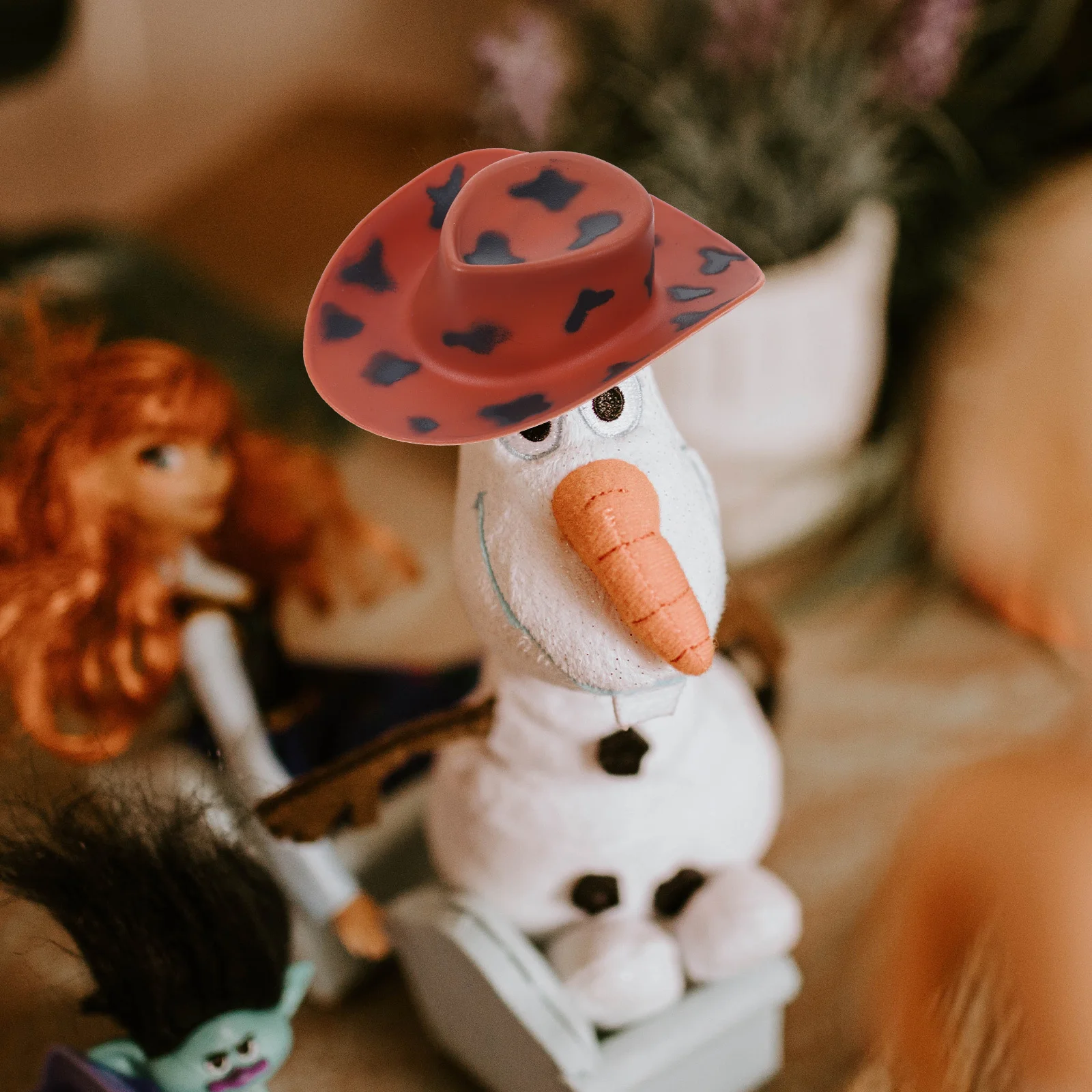 Chapeaux de Cowboy miniatures, 10 pièces, Mini chapeau de Cowgirl occidental, décor pour bricolage, fournitures de fête, petit chapeau, ornement, Mini chapeaux pour l'artisanat