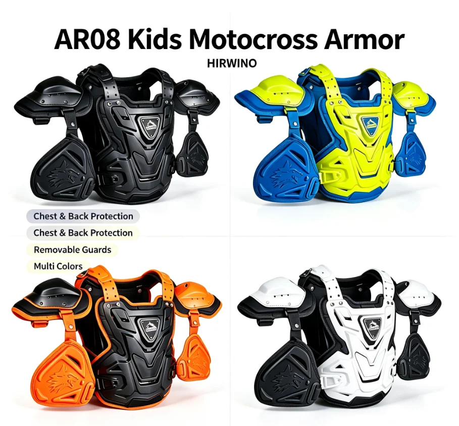 Motorcycle Gear Youth - Kids Youth Motocross Body Armor, Anti-fall