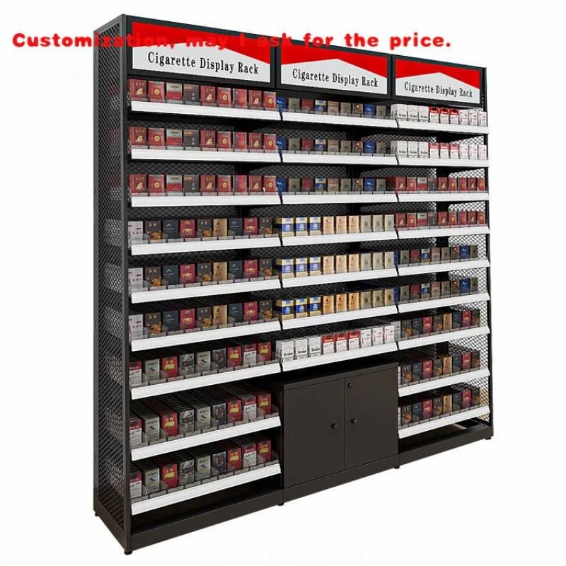 

Подставка для дисплея на заказ, толкатель, распродажа, лазерное устройство, стеллажи для демонстрации порошкового покрытия, розничный шкаф, полки для дымового магазина