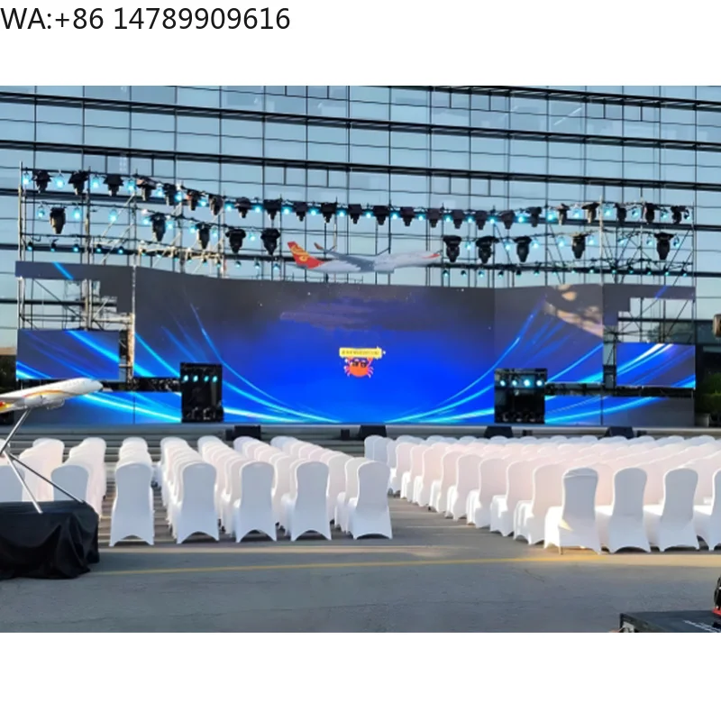 Waterproofing For Custom LED Display ProductsFactory Customized P2.6 Outdoor Rental LED Display Full Color LED Screen Video Wall