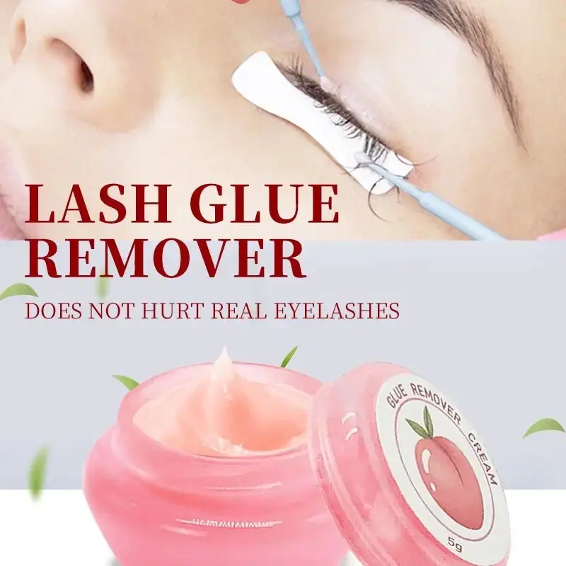 GTGDHNY Eyelash Glue Remover Quick Unloading Adhesive Professional Cream Remover for Eyeslashes De Pestaña Makeup Tools