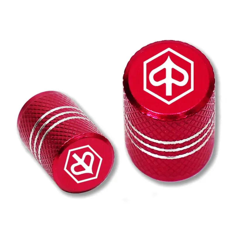 ل بياجيو ليبرتي 125 MP3 500 ميدلي بيفرلي 300 ZIP50 اكسسوارات دراجة نارية نك الألومنيوم الإطارات صمام منفذ الهواء الجذعية غطاء قبعات #4