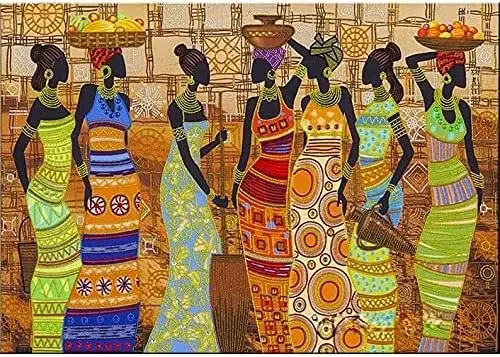 

Американские африканские женщины 1000/520/120 шт. Пазлы Сложные семейные игры для игровой комнаты Спальня Гостиная