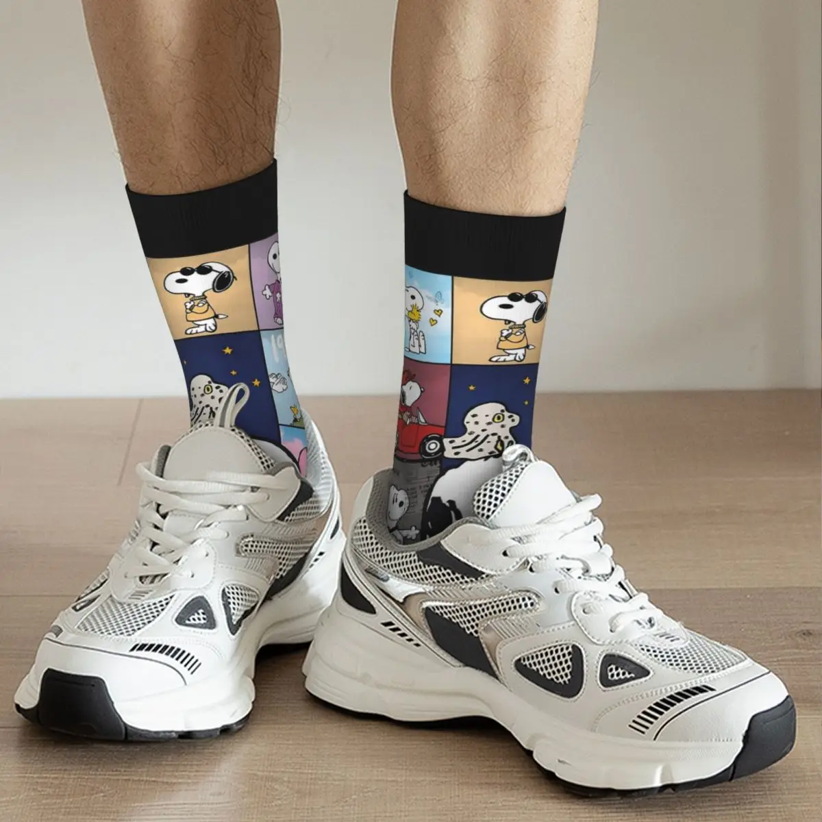 Happy Funny Male Men Socks Hip Hop Cute Snoopy The Eras Tour Sock Sport Women\'s Stockings Spring Summer Autumn Winter