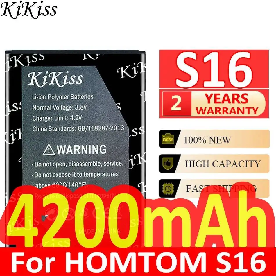 

Mobile Phone Battery For Homtom S16 4200Mah Reliable Replacement