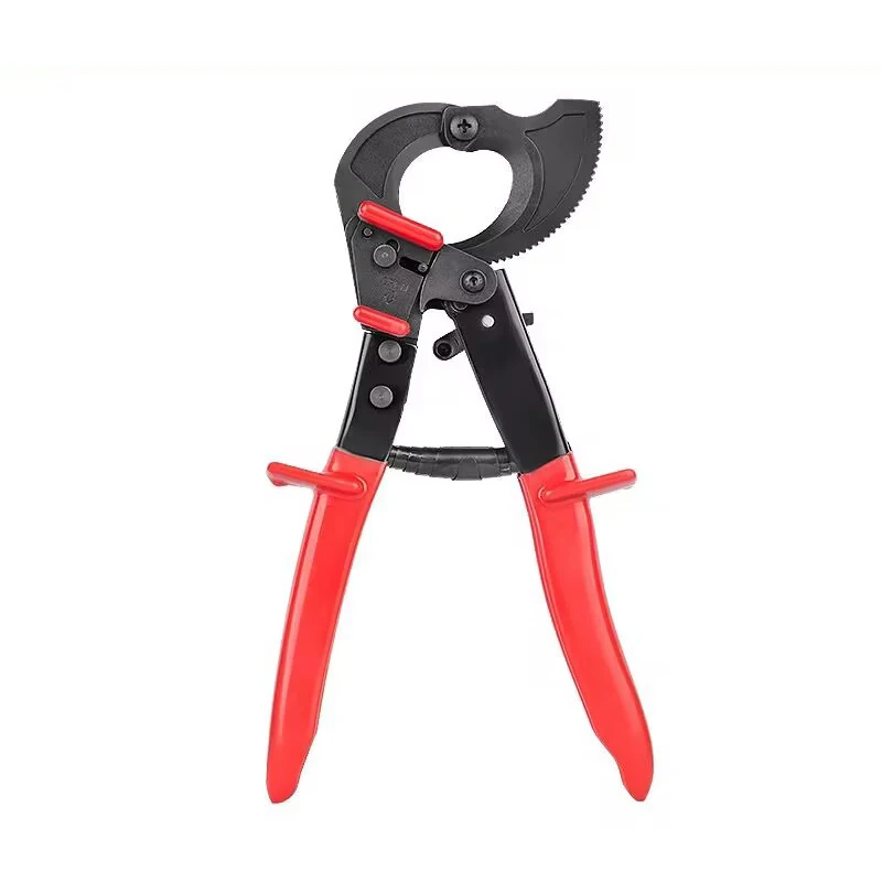 

Ручной кабельный резак с храповым механизмом CC-325, портативный маленький ручной быстрый медный алюминиевый кабельный резак, кусачки 120 мм2