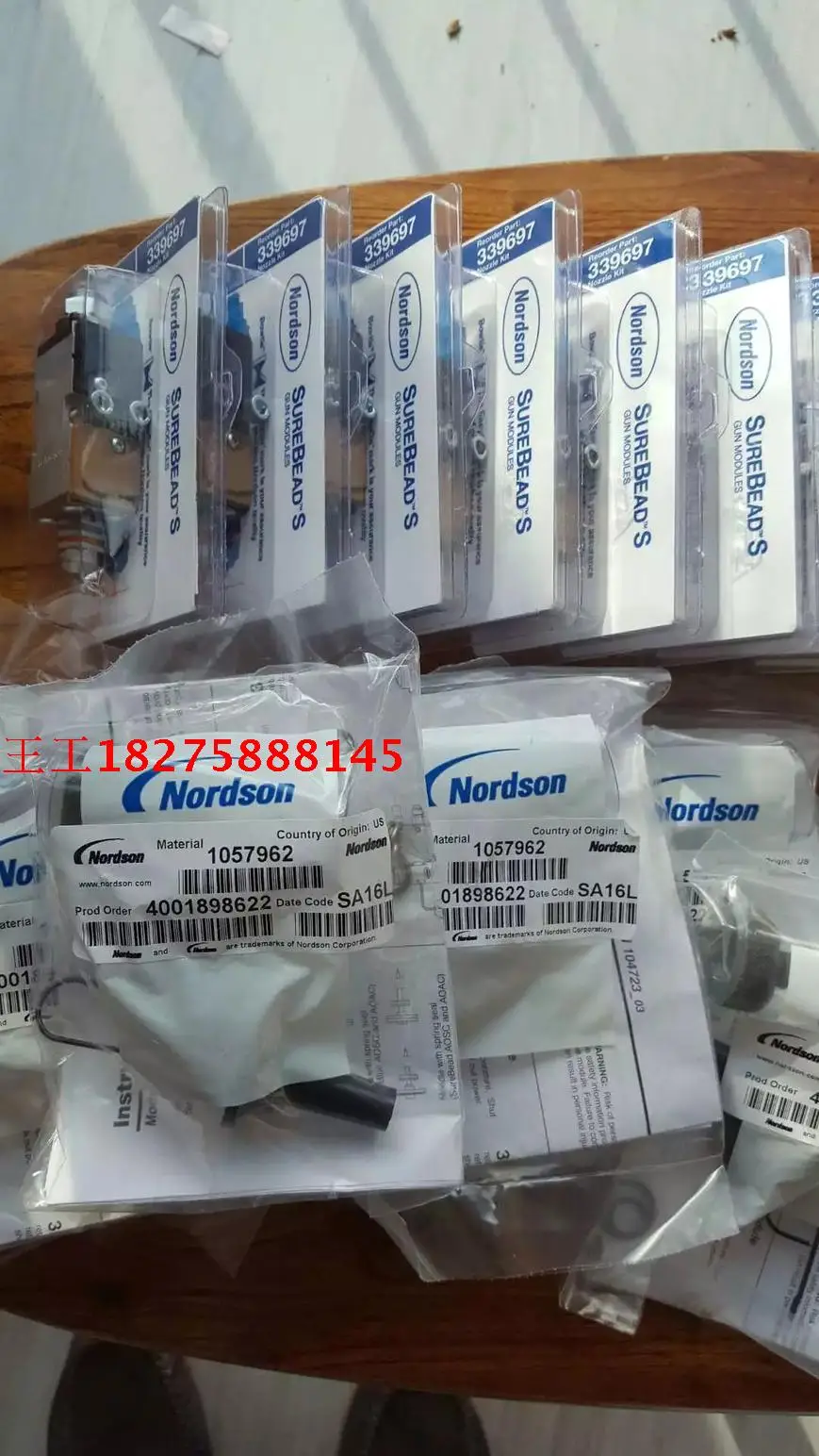 

1055414 Nordson 1057962 Rubber Valve Repair Kit 1057974 1049116 1057966