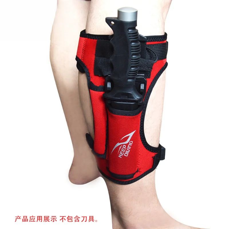 Adjustable Dive Leg Knife Holder Scuba Technical Diving Gear Underwater Diver Leg Mount Knife Sheath KB‑960 view 2