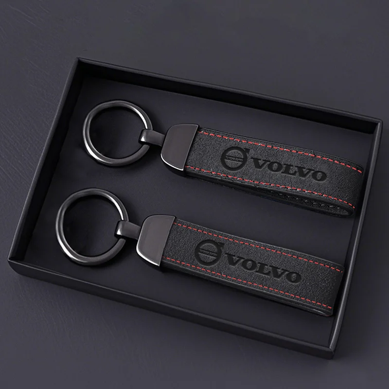 Car Keychain Creative Key Ring Chain Pendant Gift Accessories For Volvo V60 V40 XC40 S60 C30 V50 V70 AWD S90 Olestar S80 Rdesign view 2