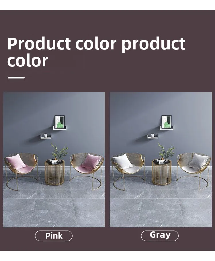 Grid Display Art Chairs Wrought Iron Sofa Modern Simple Nordic Balcony Leisure Recliner Living Room Internet Celebrity Stool