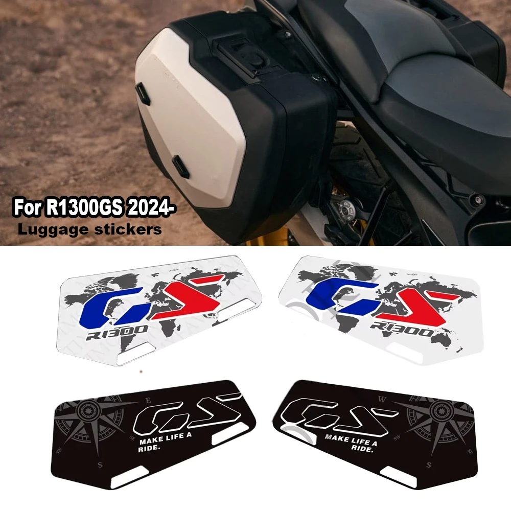 

Motorcycle Vario Case Sticker Side Boxes SuitCases Panniers Luggage Protector Decal For BMW R 1300 GS R1300GS ADV Adventure 2024