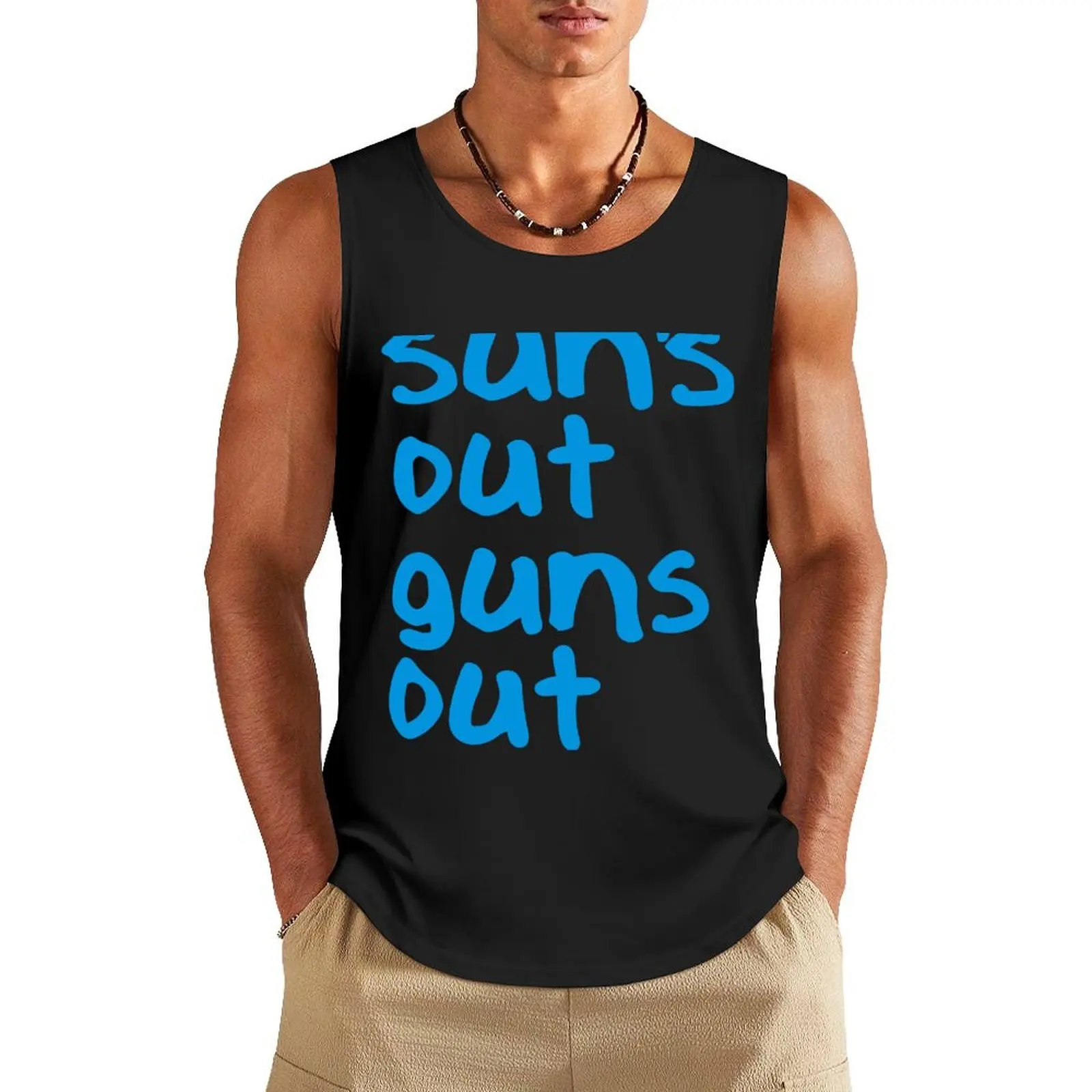 

Jenko Suns Out Guns Out Tank Top sexy clothes men Men's clothing brands